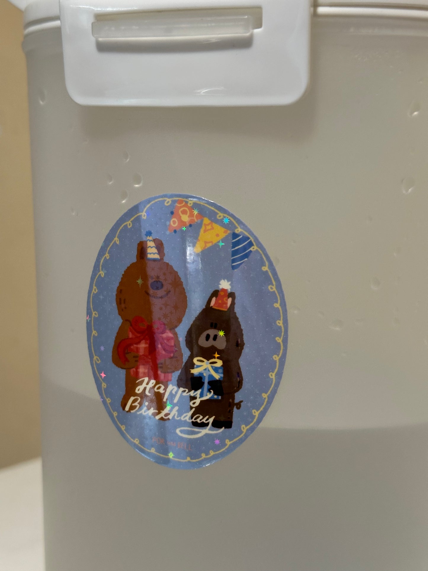 Birthday Standee + Sticker Pack